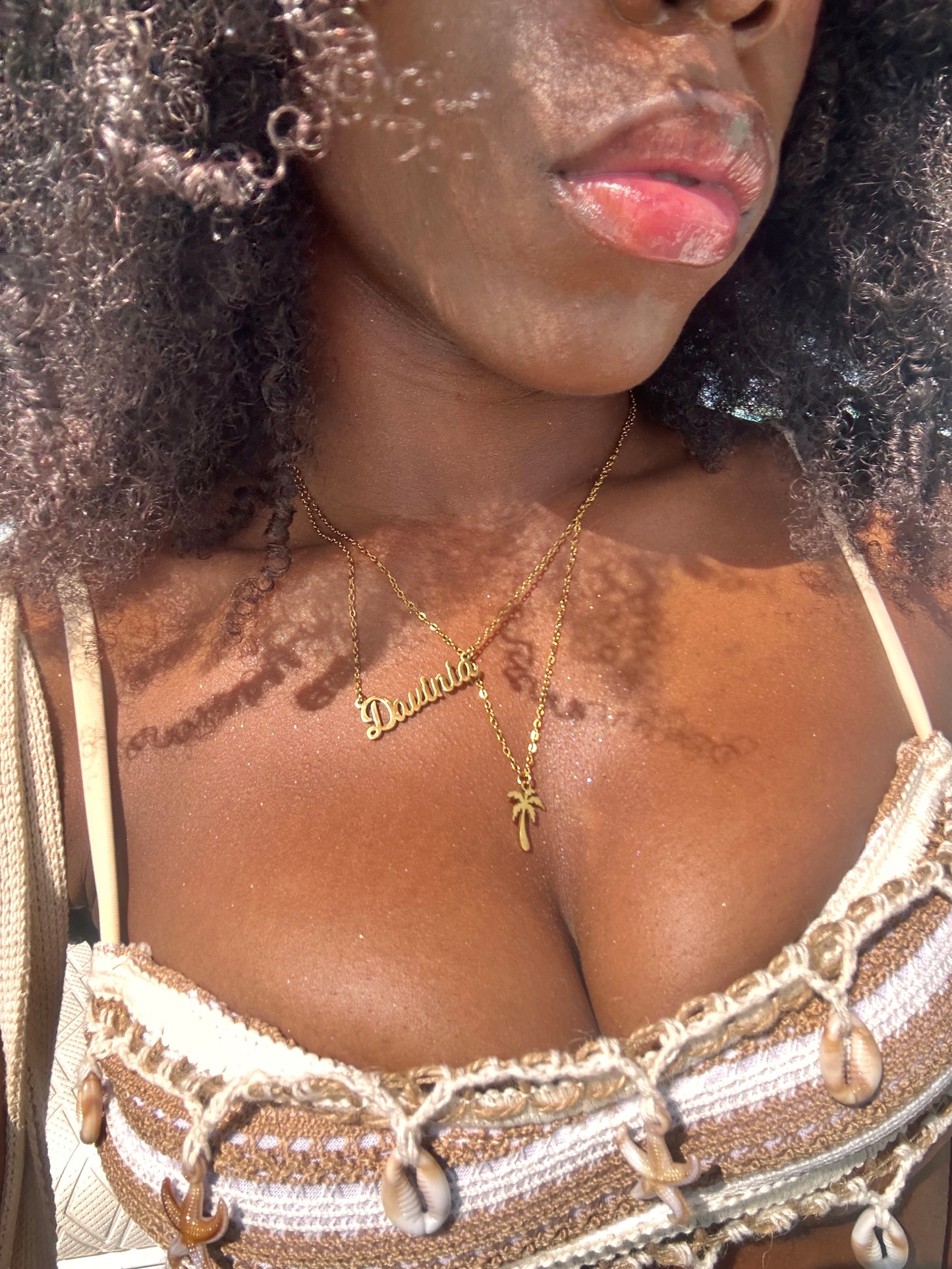 The Island Palm Necklace